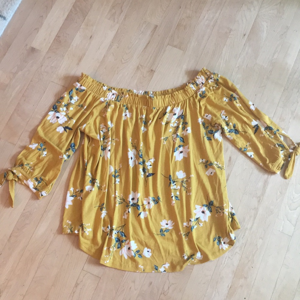 Beautiful off the shoulder summer top